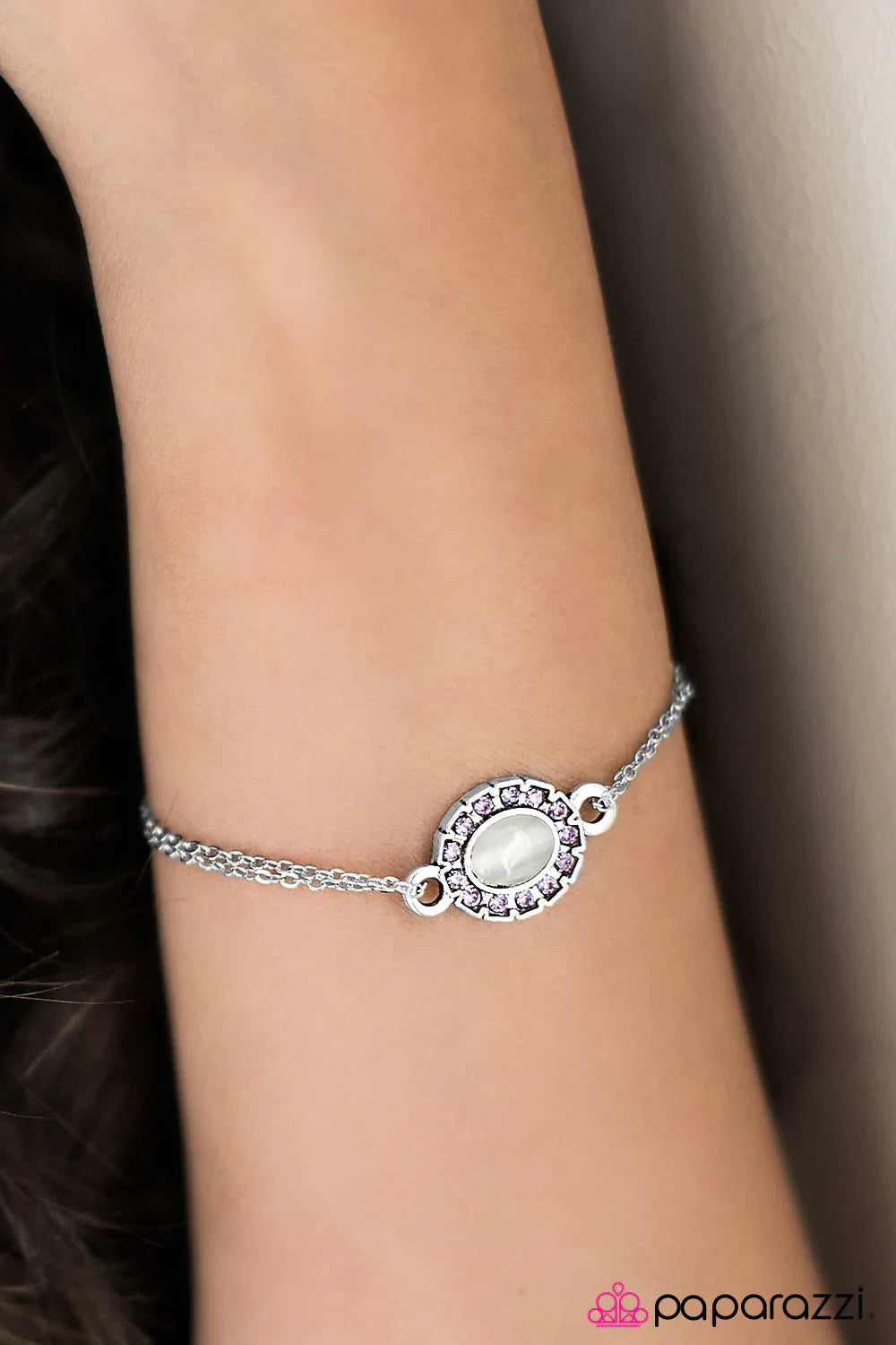 Paparazzi Bracelet ~ Moonlit Pools - Purple