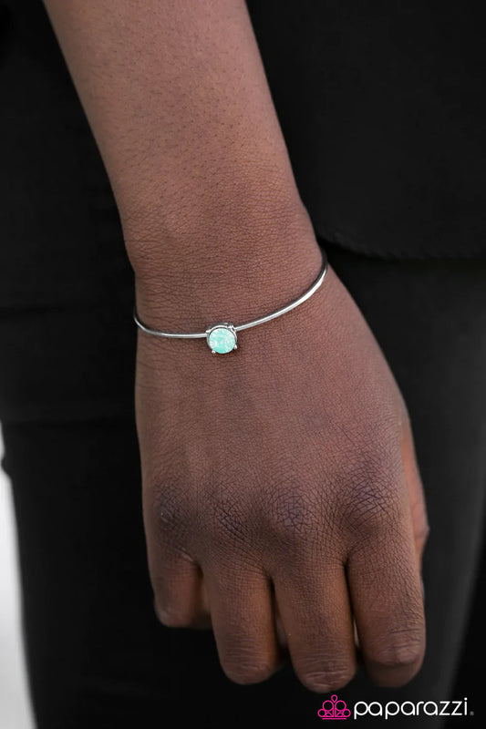 Paparazzi Bracelet ~ May Your Days Be Sparkly  - Green