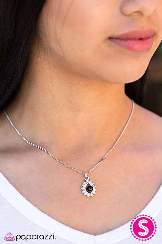 Paparazzi Necklace ~ Elegance Is Beauty - Black