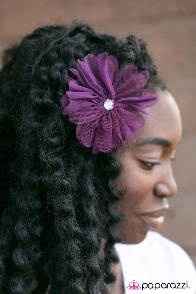 Paparazzi Hair Accessories ~ Stop and Smell The Wildflowers - Purple