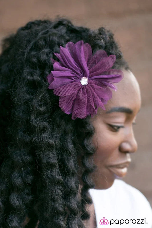 Paparazzi Hair Accessories ~ Stop and Smell The Wildflowers - Purple