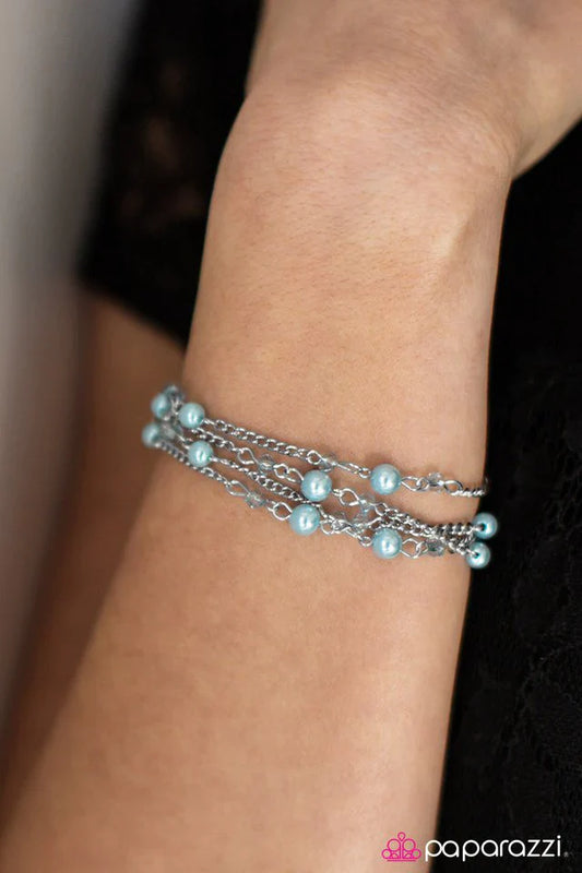 Paparazzi Bracelet ~ Summer Sensation - Blue