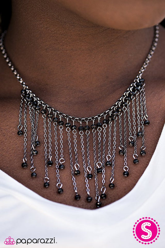 Paparazzi Necklace ~ Who Needs Fireworks? - Black