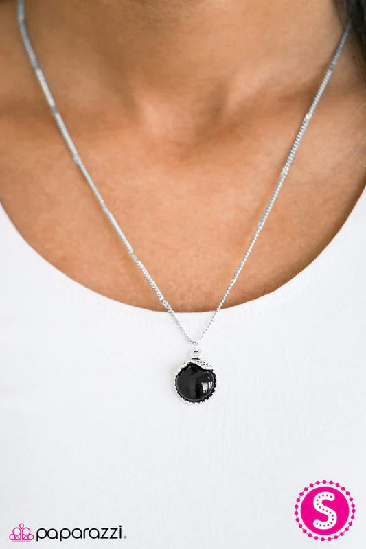 Paparazzi Necklace ~ Beach Vibe - Black