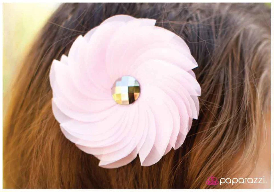 Paparazzi Hair Accessories ~ Fanfare - Pink