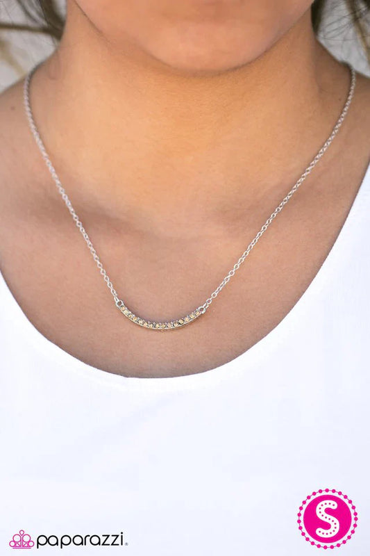 Paparazzi Necklace ~ Divas Night Out - Brown