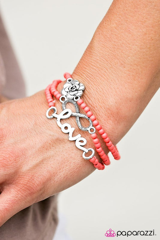 Paparazzi Bracelet ~ Unforgettable Summer - Orange