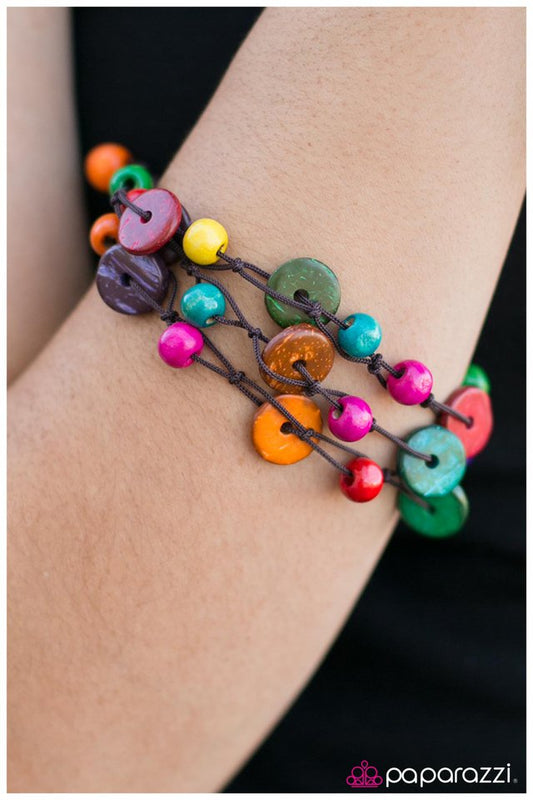 Paparazzi Bracelet ~ A Blast of Boho - Multi