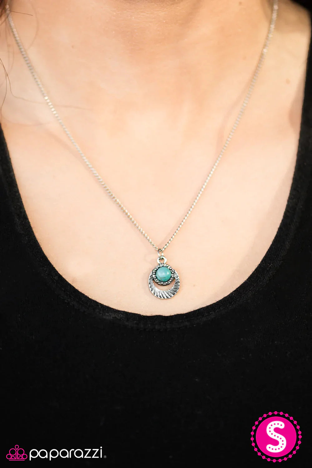 Paparazzi Necklace ~ Natural Nomad - Blue