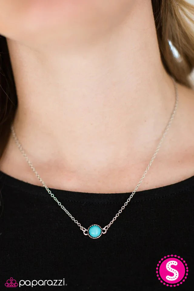 Paparazzi Necklace ~ Natures Song - Blue