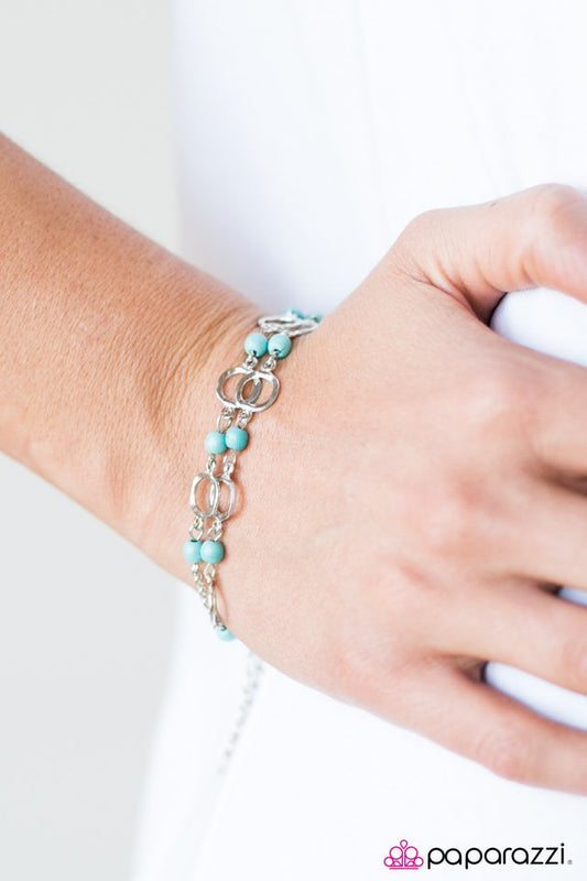 Paparazzi Bracelet ~ Beach Therapy - Blue