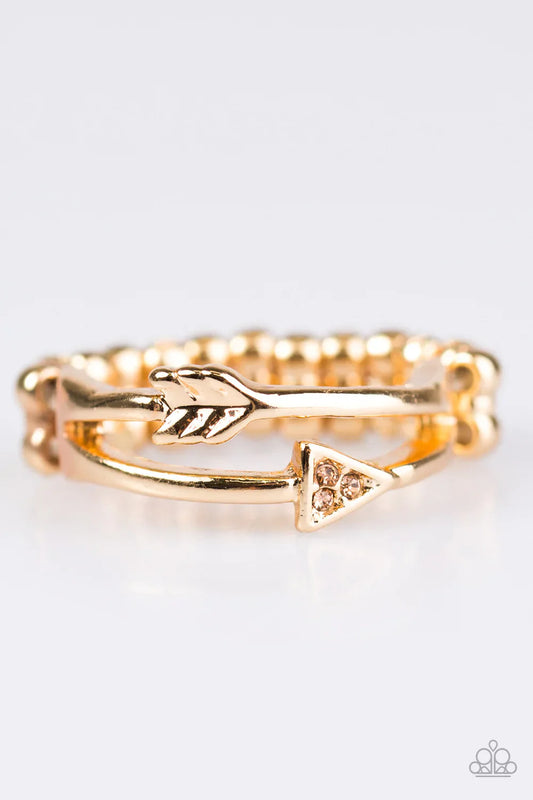 Paparazzi Ring ~ My Aim Is True  - Gold