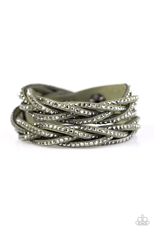 Paparazzi Bracelet ~ Musing Maverick  - Green