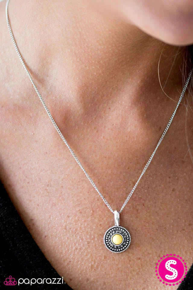 Paparazzi Necklace ~ Always Sunny - Yellow