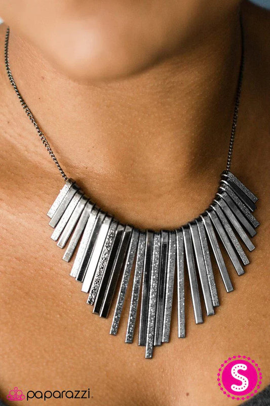 Paparazzi Necklace ~ Wild Walkabout - Black