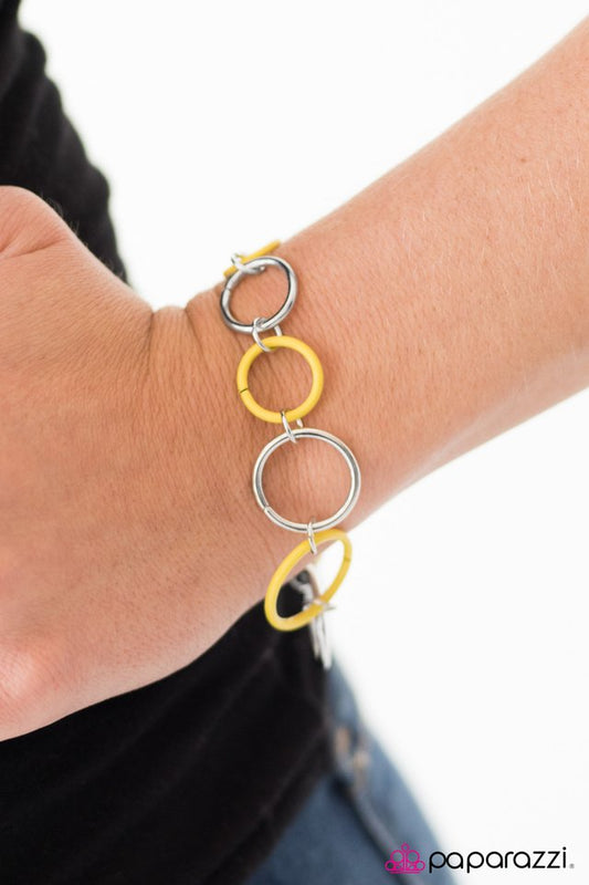 Paparazzi Bracelet ~ Stay On TROPIC - Yellow