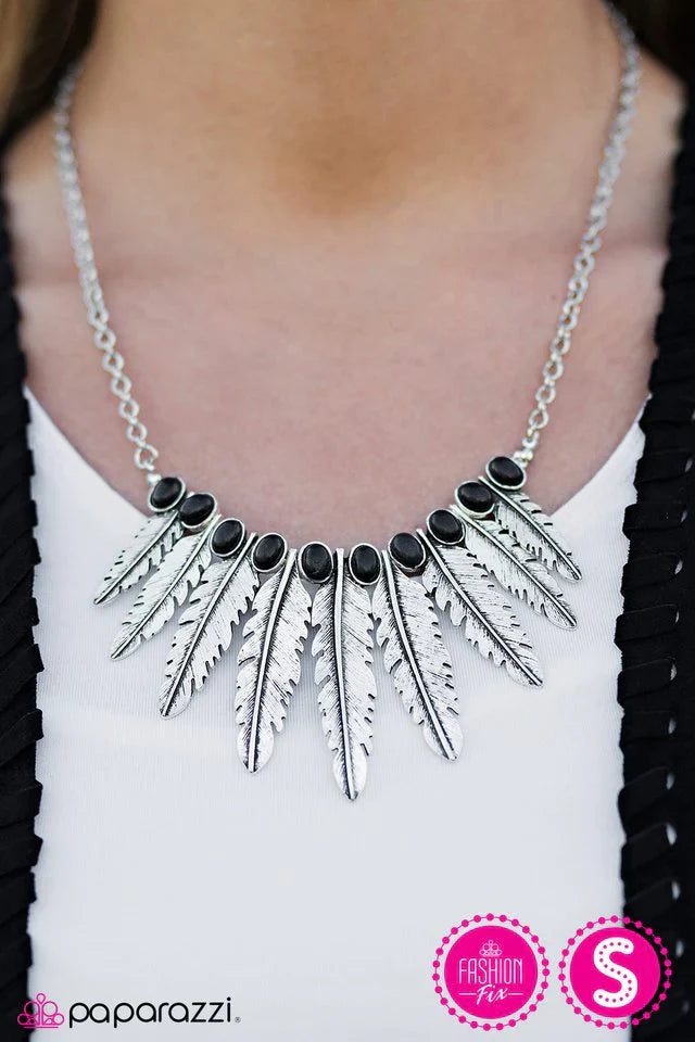 Paparazzi Necklace ~ Desert Distraction - Black