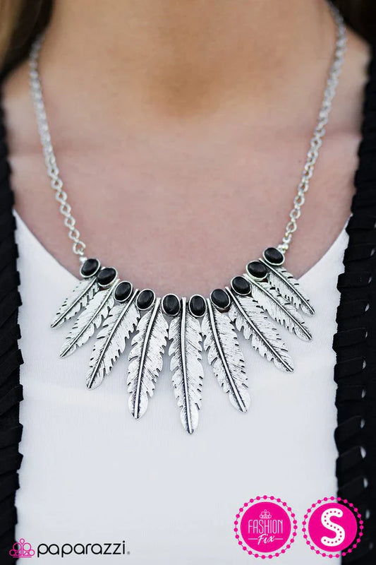 Paparazzi Necklace ~ Desert Distraction - Black