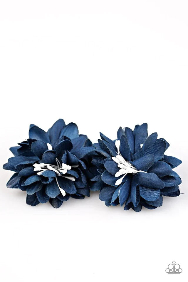 Paparazzi Hair Accessories ~ Hibiscus Haven - Blue