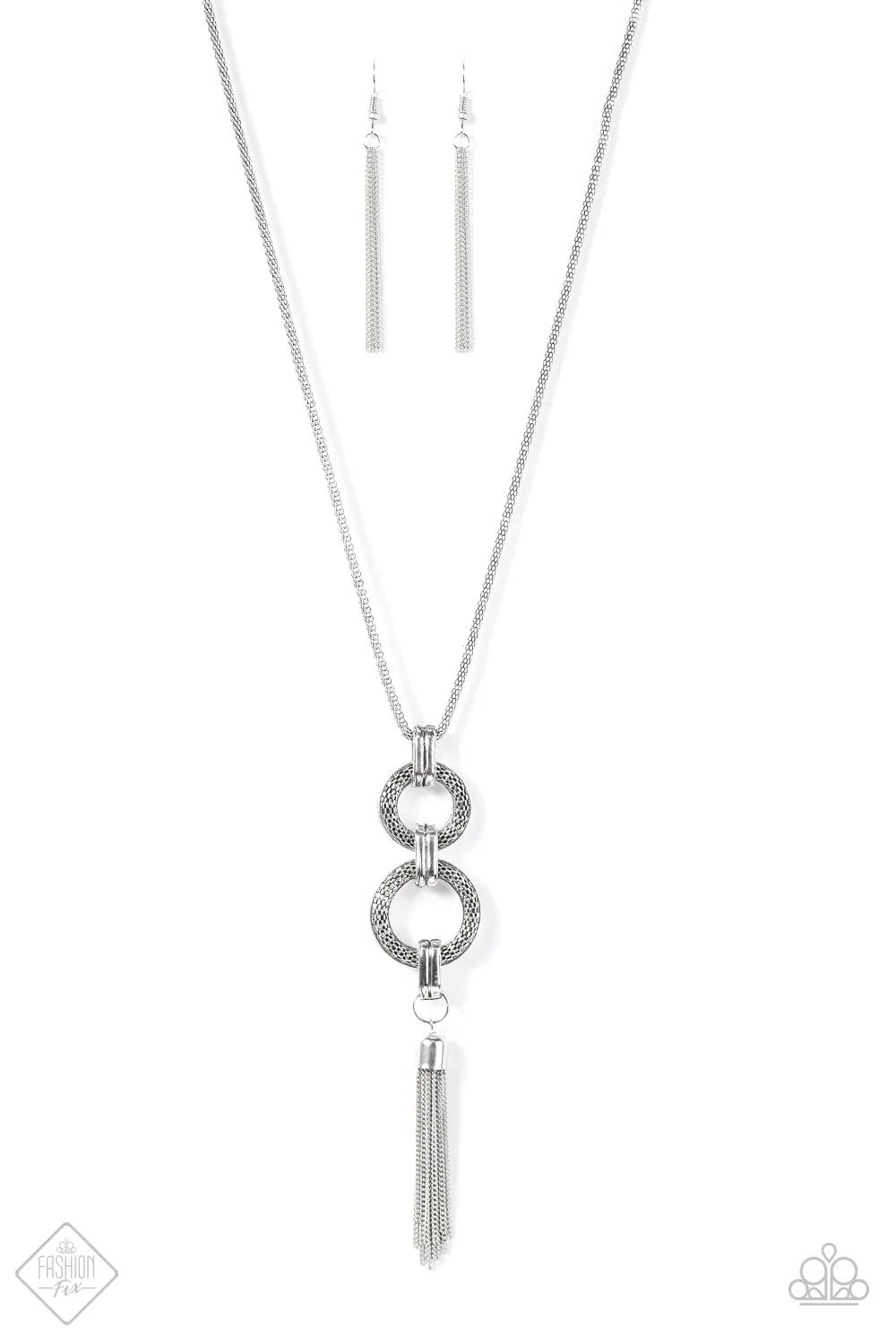 Paparazzi Necklace ~ Full STEAMPUNK Ahead!  - Silver