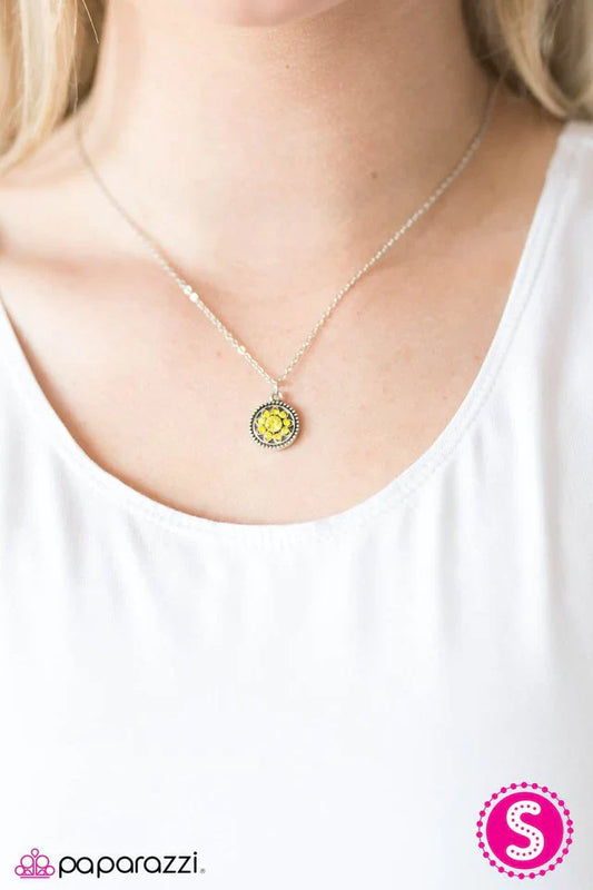Paparazzi Necklace ~ A GLEAM Act - Yellow