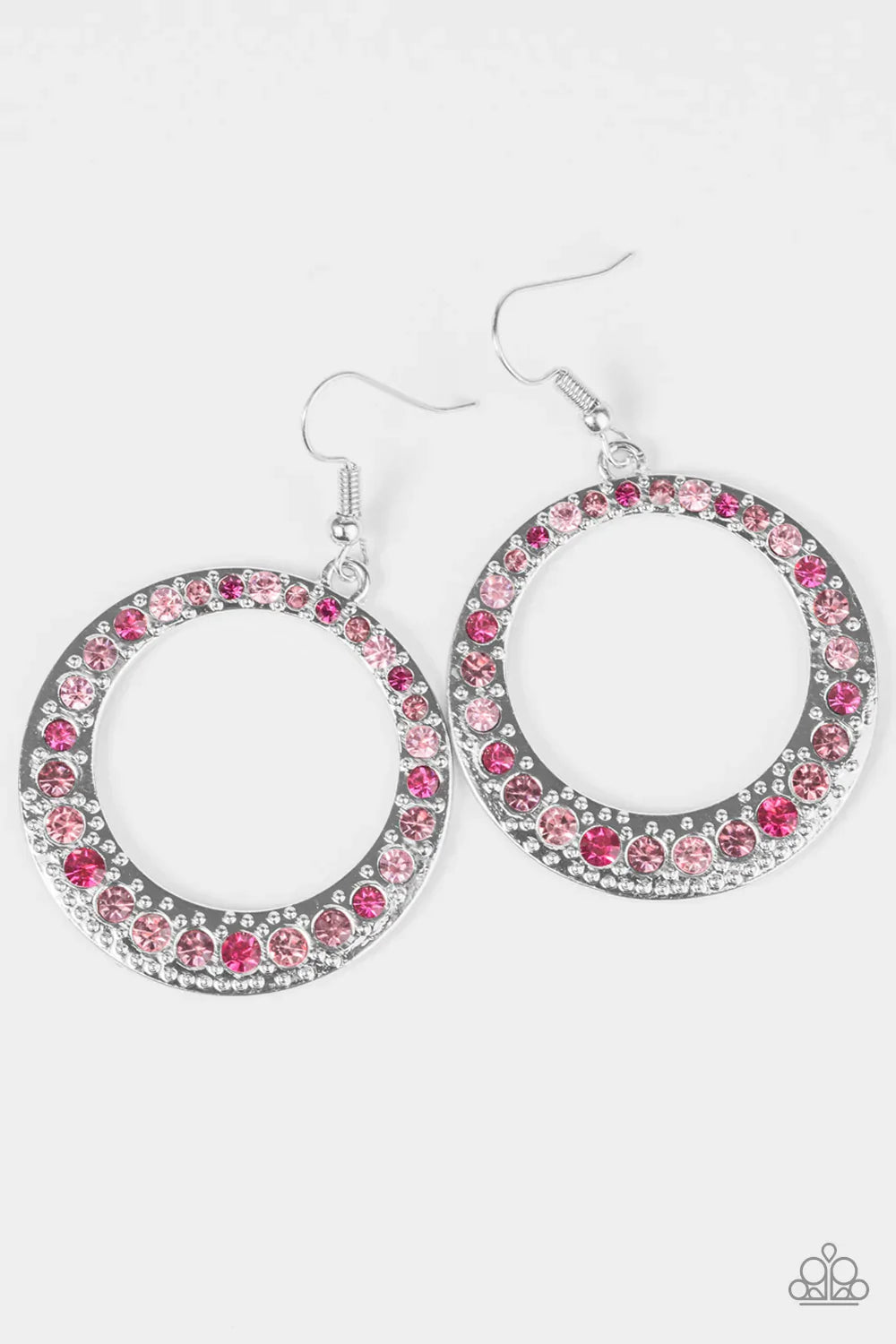 Paparazzi Earring ~ At A Stand STILETTO - Pink