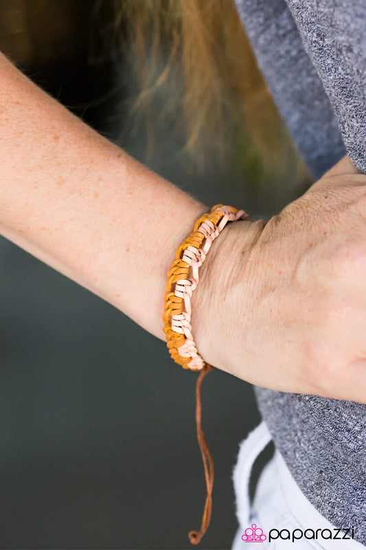 Paparazzi Bracelet ~ KNOT Yourself Out!  - Brown