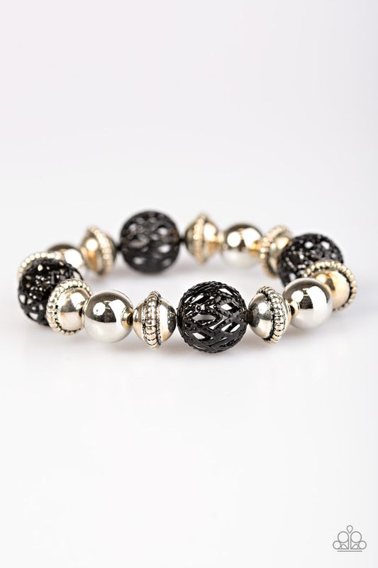 Paparazzi Bracelet ~ Summer Sailing - Black