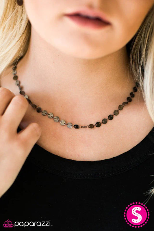 Paparazzi Necklace ~ Let There Be SPOTLIGHT - Black