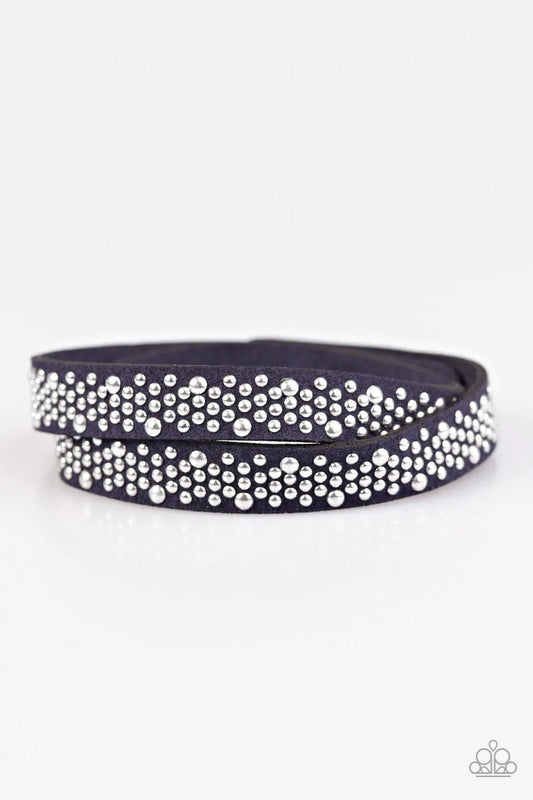 Paparazzi Bracelet ~ Always Be SHINE - Blue