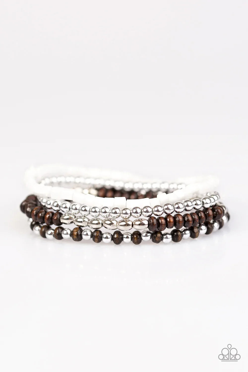 Paparazzi Bracelet ~ Land Cruiser - White