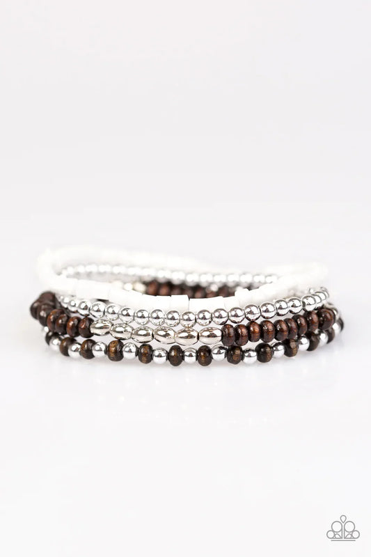 Paparazzi Bracelet ~ Land Cruiser - White