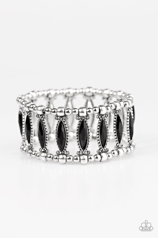 Paparazzi Bracelet ~ A Self-Made GLAM - Black