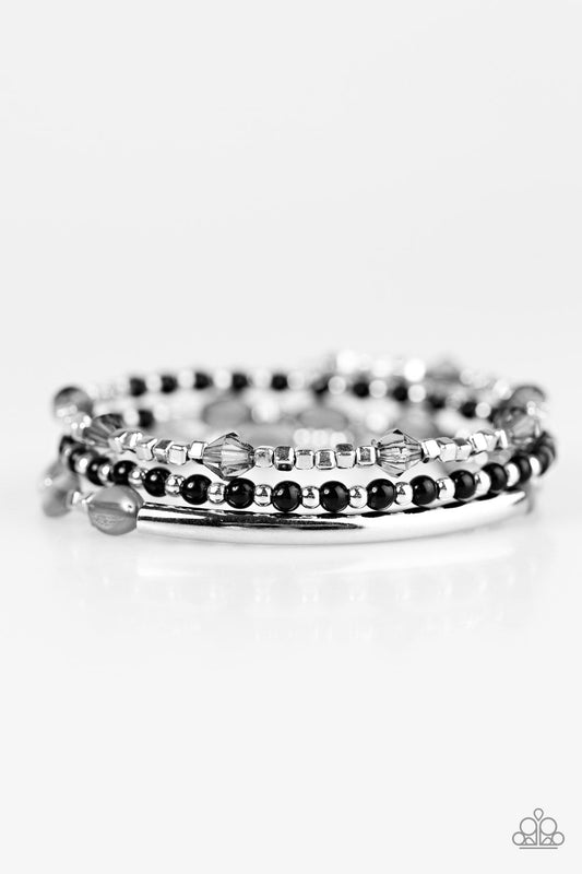 Paparazzi Bracelet ~ Tiki Twist - Black