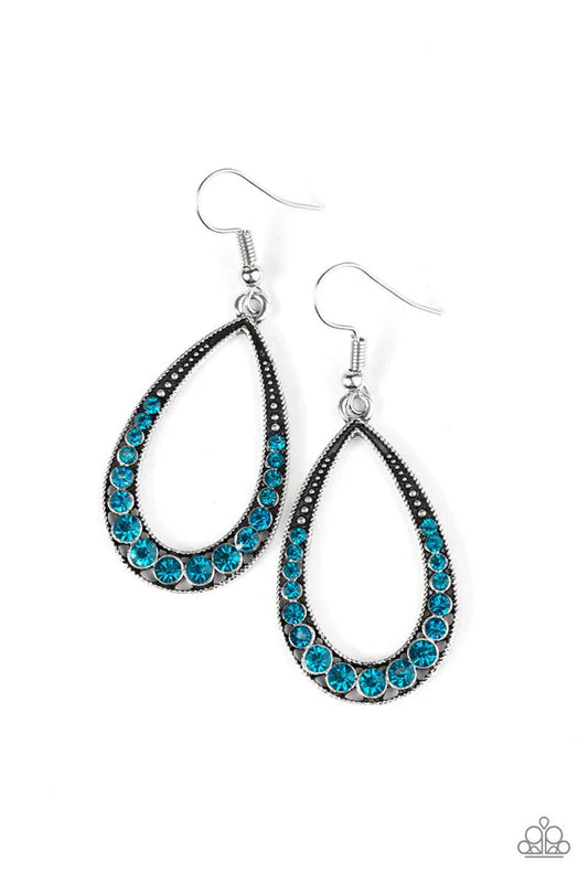 Paparazzi Earring ~ Twinkling Tempest - Blue