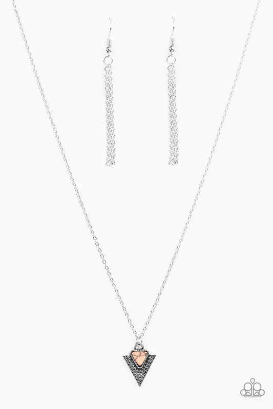 Paparazzi Necklace ~ Over My ARROWHEAD - Brown