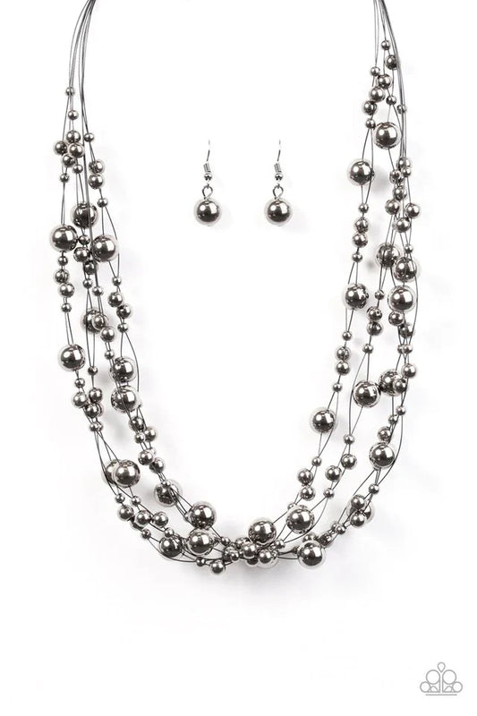 Paparazzi Necklace ~ Fierce and Fab-YOU-lous! - Black