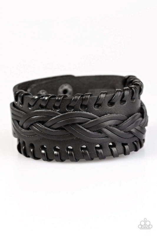 Paparazzi Bracelet ~ Road Show - Black