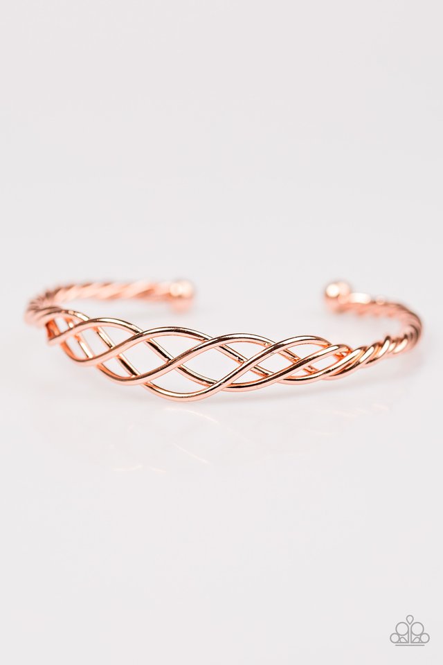 Paparazzi Bracelet ~ Metro Melody - Copper