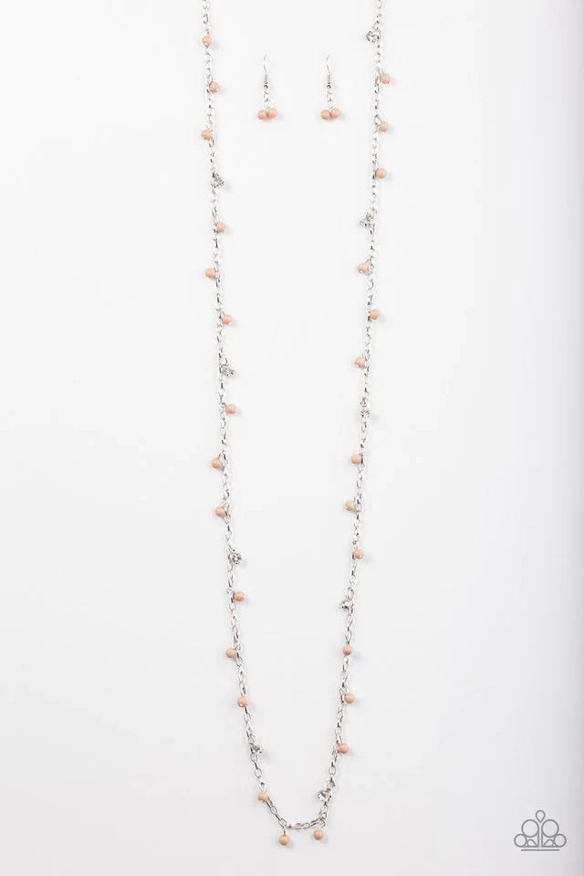 Paparazzi Necklace ~ The Whole Shebang - Brown