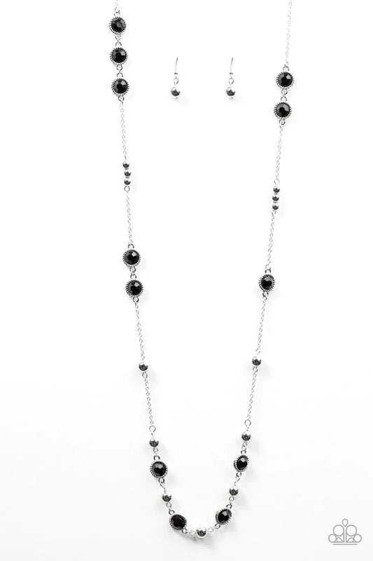 Paparazzi Necklace ~ Make A Scene - Black