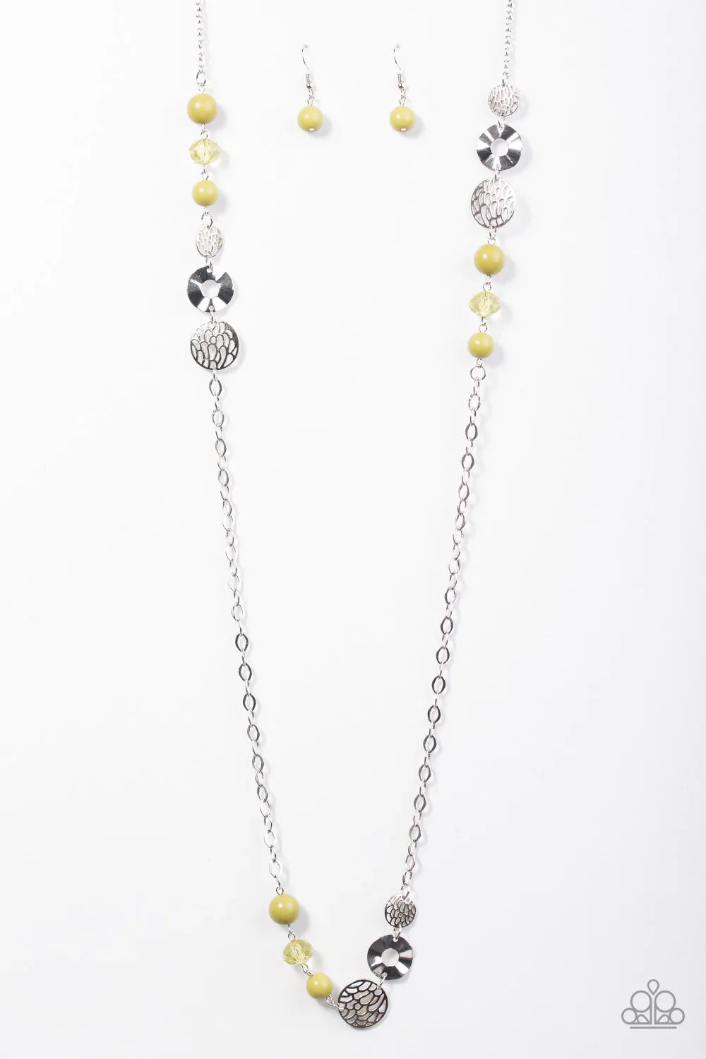 Paparazzi Necklace ~ Midnight Musical - Green