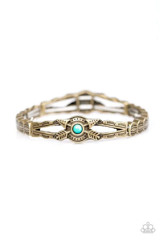 Paparazzi Bracelet ~ I Am EMPRESS-ed! - Brass