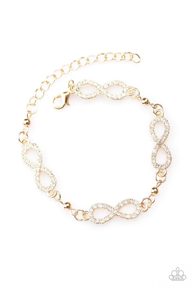 Paparazzi Bracelet ~ Time and Time Again - Gold