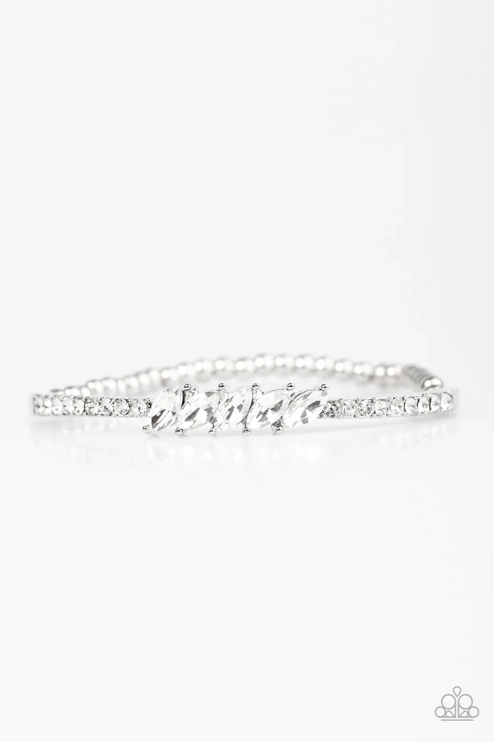 Paparazzi Bracelet ~ Lap Of Luxury - White