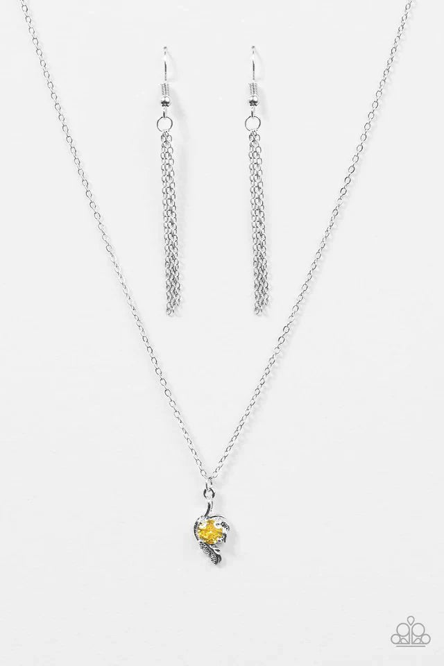 Paparazzi Necklace ~ Firebird - Yellow