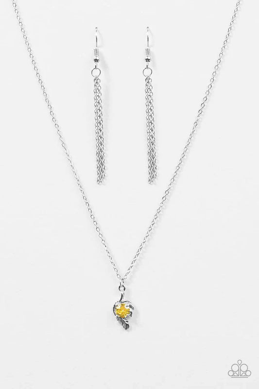 Paparazzi Necklace ~ Firebird - Yellow