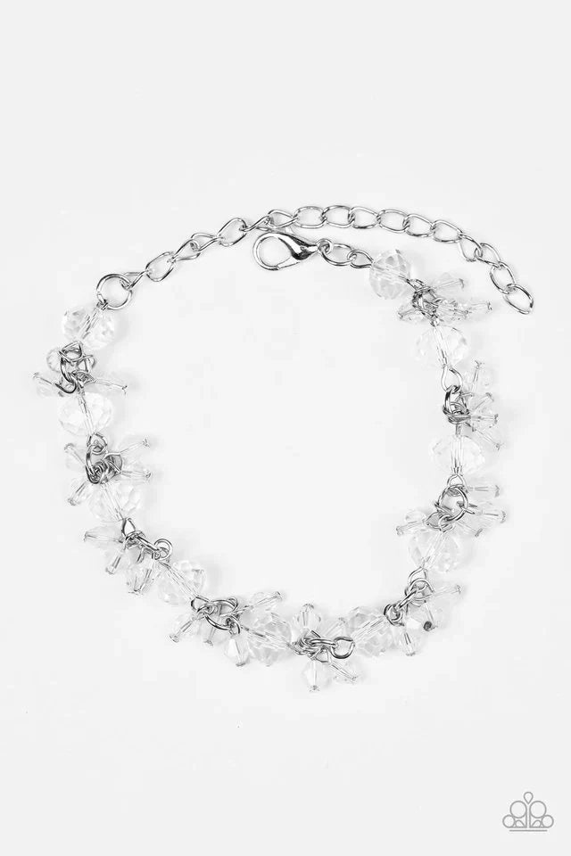 Paparazzi Bracelet ~ Oh, My Stars - White