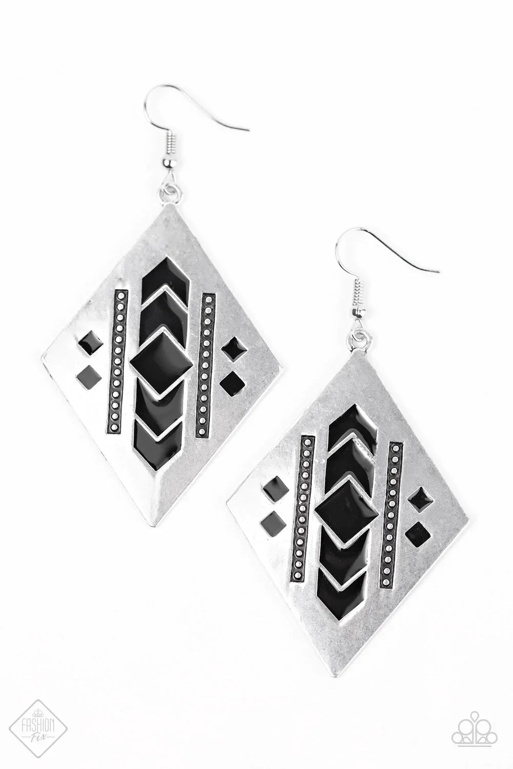 Paparazzi Earring ~ I TRIBE and I TRIBE  - Black