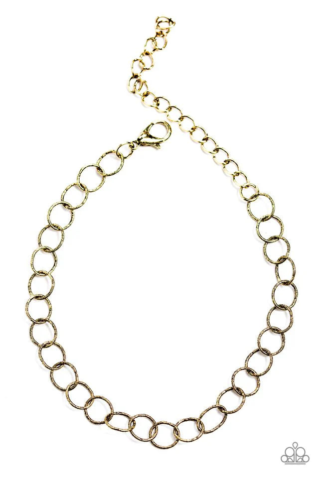Paparazzi Bracelet ~ No Small Feat - Brass